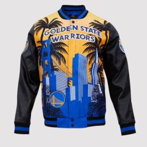 Golden State Warriors 2025 Final Champions Varsity Jacket