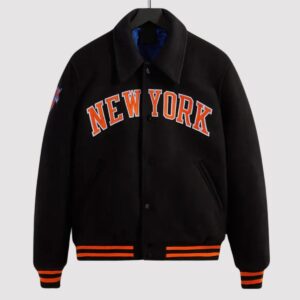 New York Knicks Wool Varsity Jacket