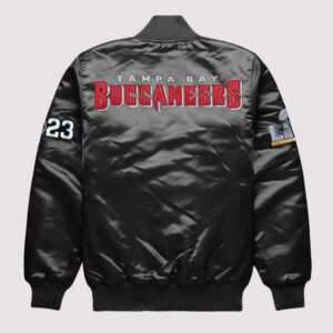 Tampa Bay Buccaneers Exclusive Black Satin Jacket