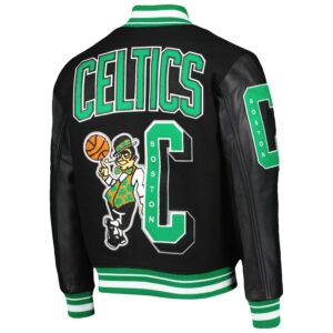 Boston Celtics Black Championship Jacket