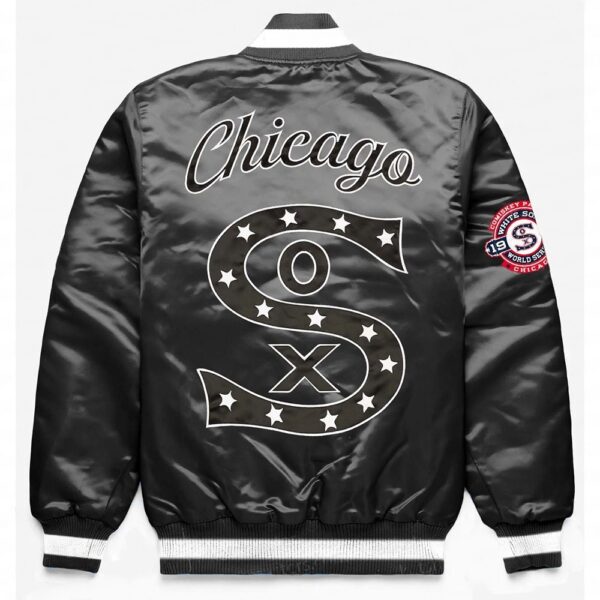 Chicago White Sox World Series Black Jacket