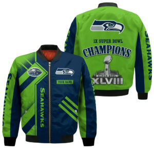 Seattle Seahawks Super Bowl Championship Jacket