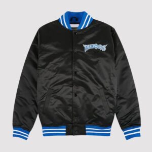 Minnesota Timberwolves Heavyweight Satin Varsity Jacket