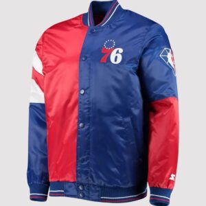 Philadelphia 76ers 75th Anniversary Leader Full-Snap Jacket