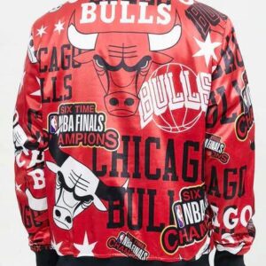 Chicago Bulls Red Jacket