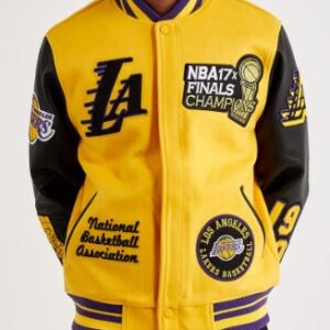 Los Angeles Lakers Yellow Varsity Jacket