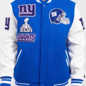 New York Giants Standard Letterman Jacket