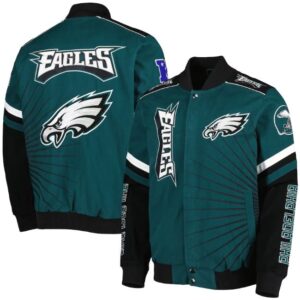 Philadelphia Eagles Full Snap Jacket