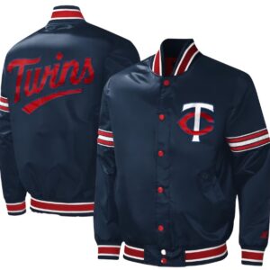 Minnesota Twins Full Snap Varsity Jacket