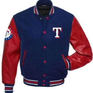 Texas Rangers MLB Varsity Jacket