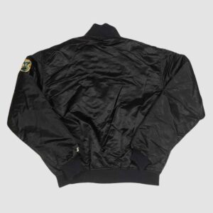 Oakland Athletics 90’s Script Black Varsity Jacket