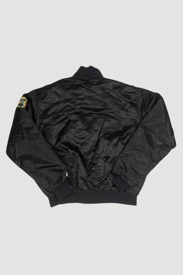 Oakland Athletics 90’s Script Black Varsity Jacket