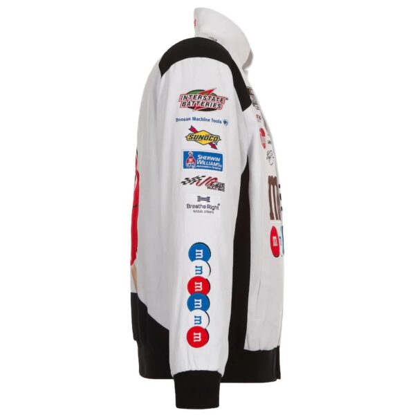 Kyle Busch M&Ms Full-Snap Twill Jacket