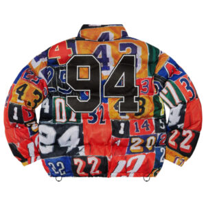 Supreme Mesh Jersey Puffer Jacket
