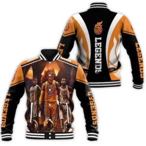 NBA Legend LeBron James Varsity Jacket
