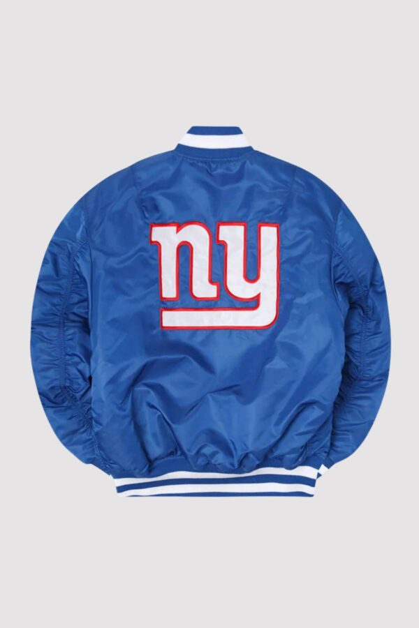 New York Giants Bomber MA-1 Jacket