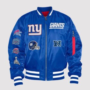 New York Giants Bomber MA-1 Jacket