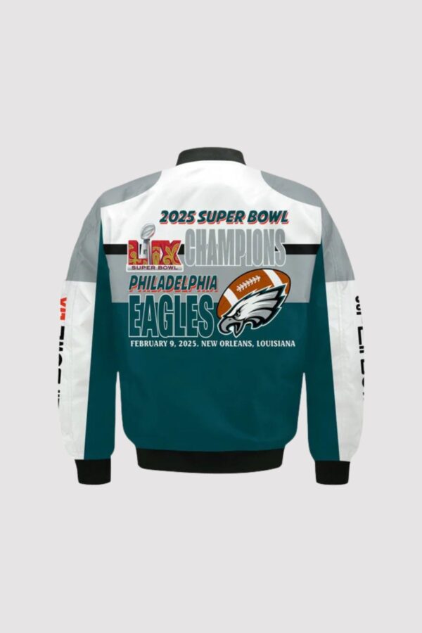Philadelphia Eagles Super Bowl LIX 2025 Winning Spirit Bomber Jacket