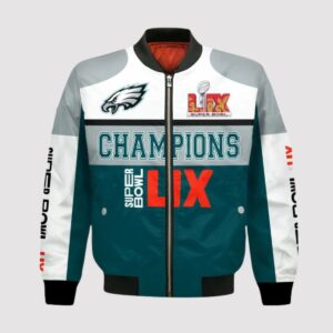 Philadelphia Eagles Super Bowl LIX 2025 Winning Spirit Bomber Jacket
