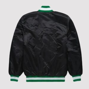 Starter Philadelphia Eagles Blackout Satin Varsity Jacket