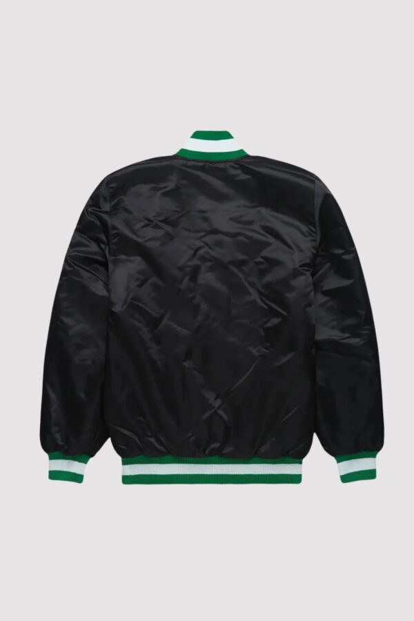 Starter Philadelphia Eagles Blackout Satin Varsity Jacket