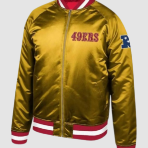 Faithful To The Bay 49ers Golden Bomber Jacket