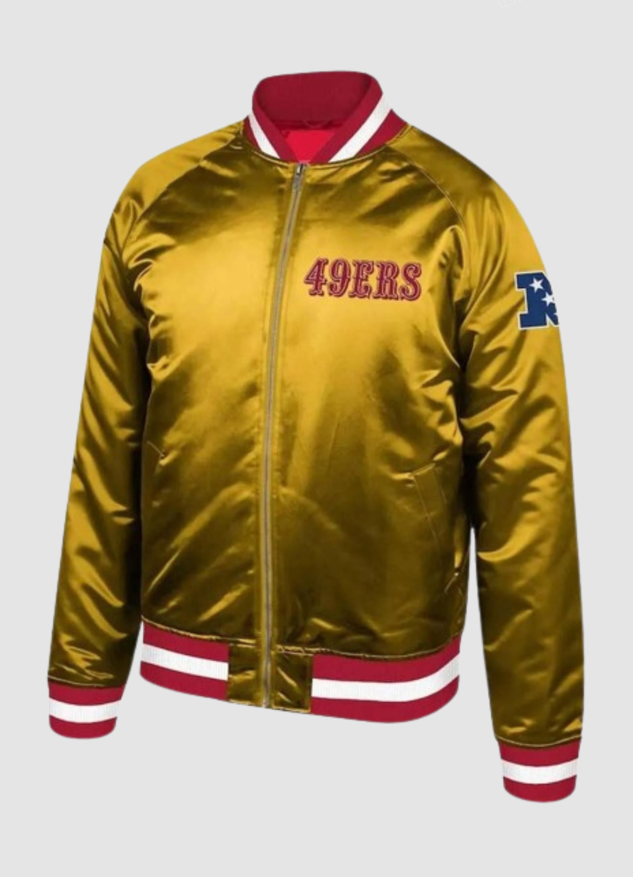 Faithful To The Bay 49ers Golden Bomber Jacket Faithful To The Bay 49ers Golden Bomber Jacket