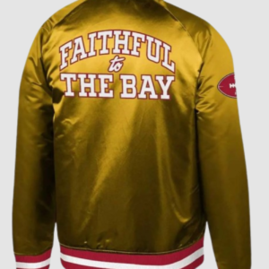 Faithful To The Bay 49ers Golden Bomber Jacket