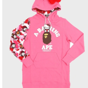 BAPE x Hello Kitty Hoodie Pink