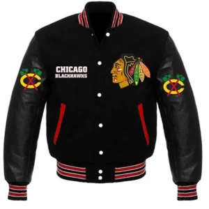 Chicago Blackhawks Styles Varsity Jacket