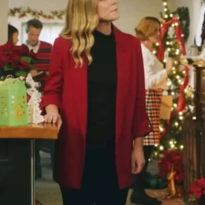 Cindy Busby There’s No Place Like Christmas Red Blazer