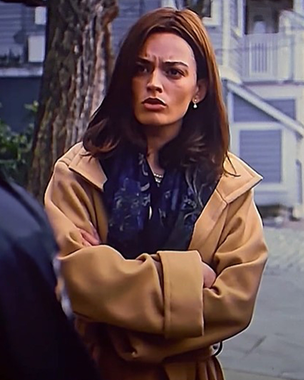 Ella McCay 2025 Emma Mackey Brown Coat Ella McCay 2025 Emma Mackey Brown Coat