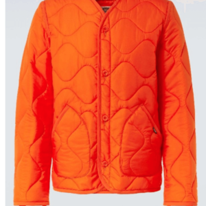 F1 The Movie Damson Idris Orange Quilted Jacket