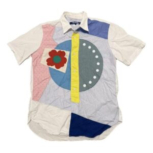 I Love LA S01 Multicolor Patchwork Shirt