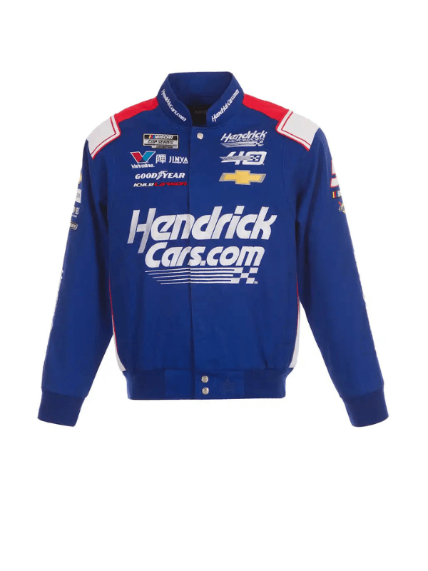 Kyle Larson JH Design Royal HendrickCars Uniform Jacket Kyle Larson JH Design Royal HendrickCars Uniform Jacket
