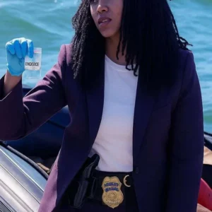 Lena Silver Boston Blue SO1 Purple Blazer