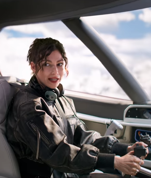 Lift 2024 Ursula Corbero Leather Bomber Jacket Lift 2024 Ursula Corbero Leather Bomber Jacket