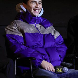 Marty Supreme BAFTA Screening Timothée Chalamet Puffer Jacket