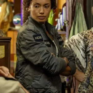 NCIS Sydney S03 Olivia Swann Grey Bomber Jacket