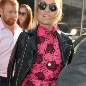 External Material: Real Leather Inner Lining: Viscose Front: Zipper Closure Collar: Lapel Collar Color: Black Pockets: Two at Front and One Inside Sleeves: Full-length