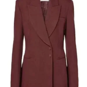 All’s Fair Naomi Watts Maroon Blazer