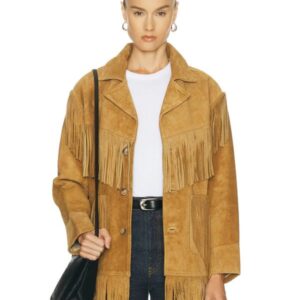 Real Housewives Of Beverly Hills Rachel Zoe Fringe Suede Jacket