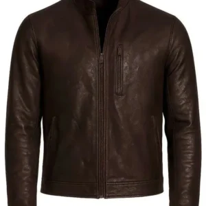 The Copenhagen Test Simu Liu Leather Jacket