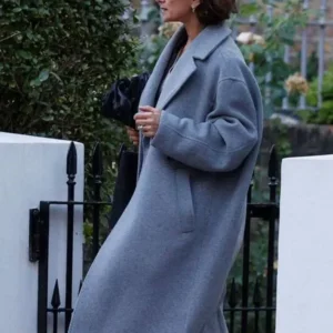 The Night Manager Indira Varma Grey Trench Coat