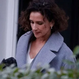 The Night Manager Indira Varma Grey Trench Coat