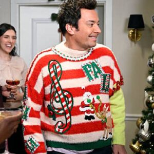 The Tonight Show Jimmy Fallon Ugly Christmas Sweater