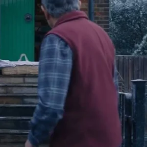 Rowan Atkinson Man vs Baby Purple Vest