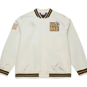 WWE John Cena Sublimated Satin Bomber Jacket