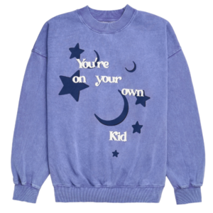 You’re On Your Own Kid Purple Crewneck Sweatshirt