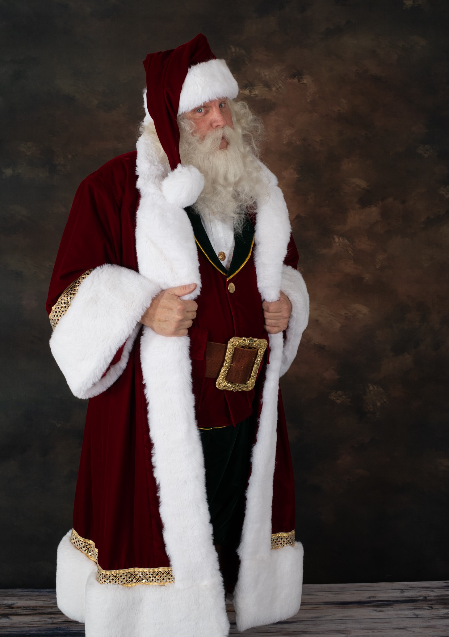 Keeping Up with the Clauses Santa Coat Keeping Up with the Clauses Santa Coat